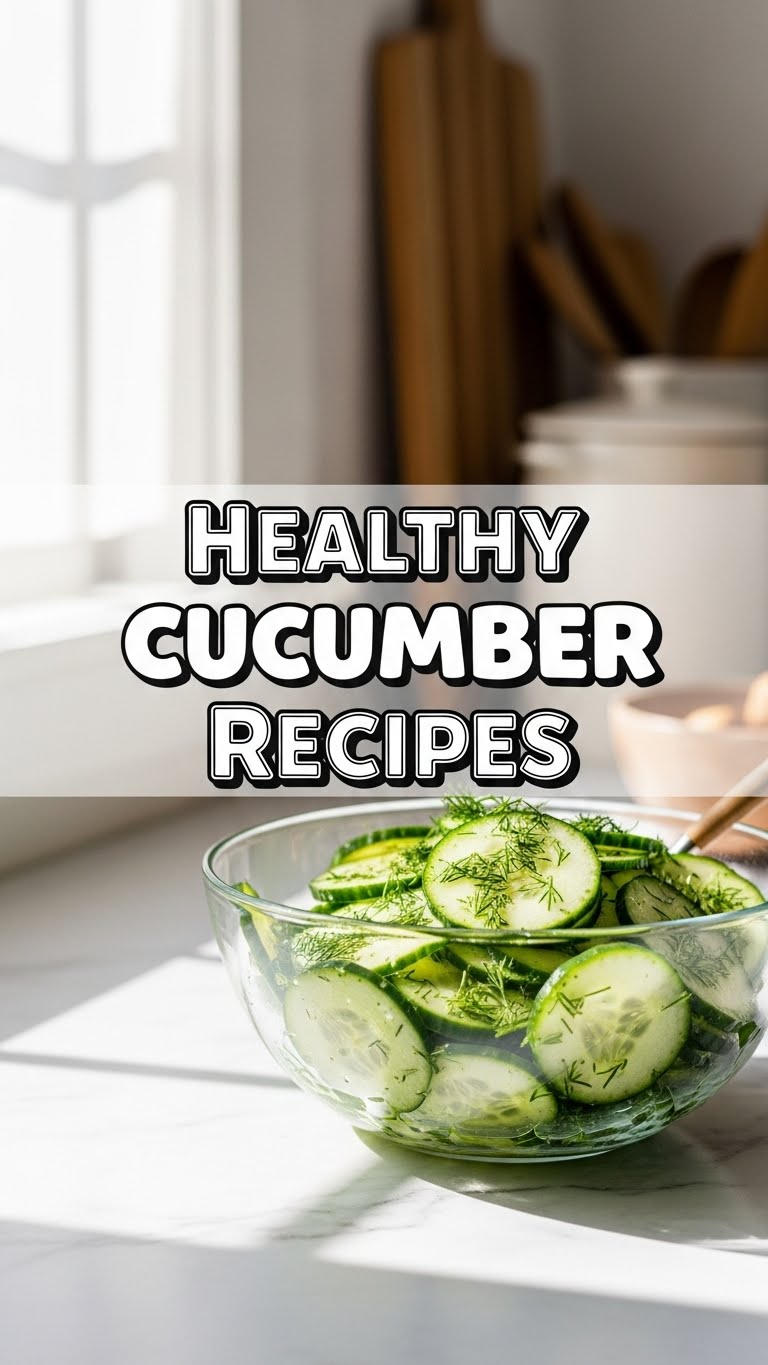 Healthy Cucumber Recipes