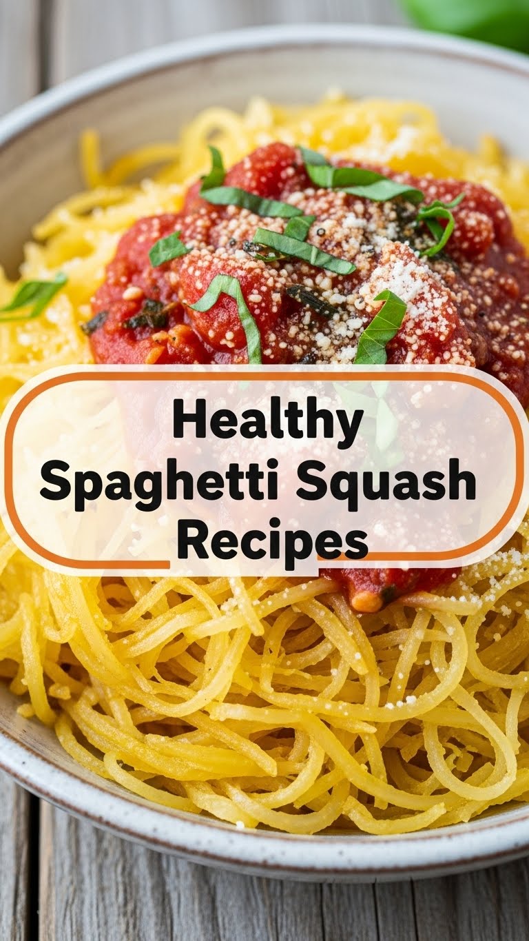 Healthy Spaghetti Squash Recipes