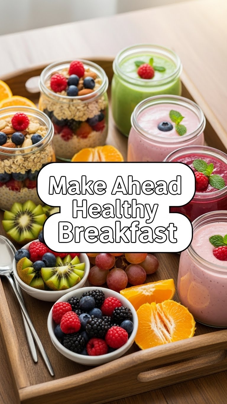 Make Ahead Healthy Breakfast