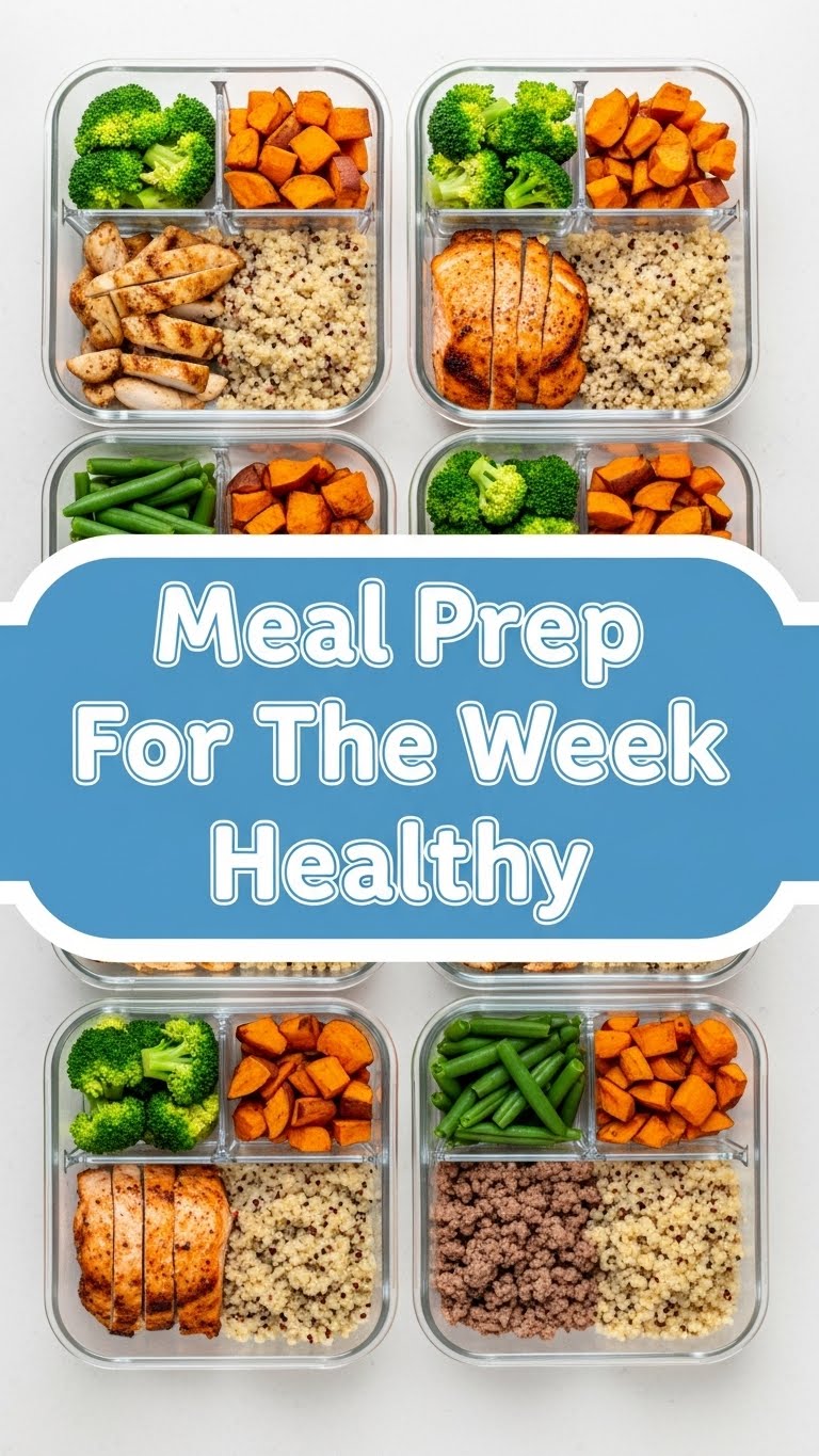Meal Prep For The Week Healthy