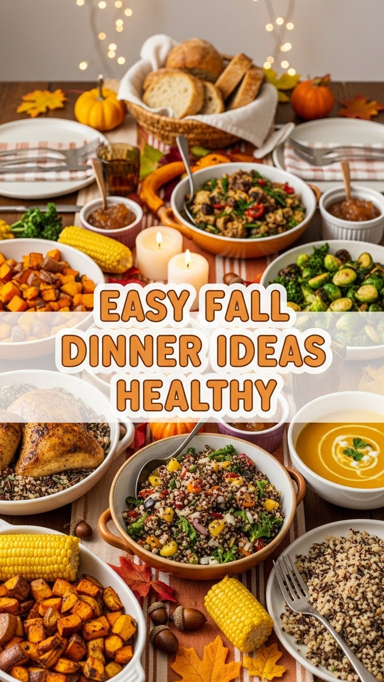 Easy Fall Dinner Ideas Healthy
