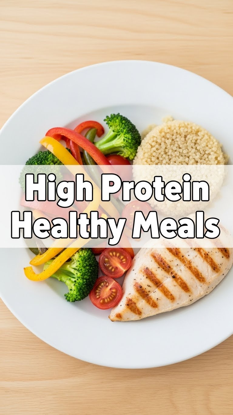 High Protein Healthy Meals