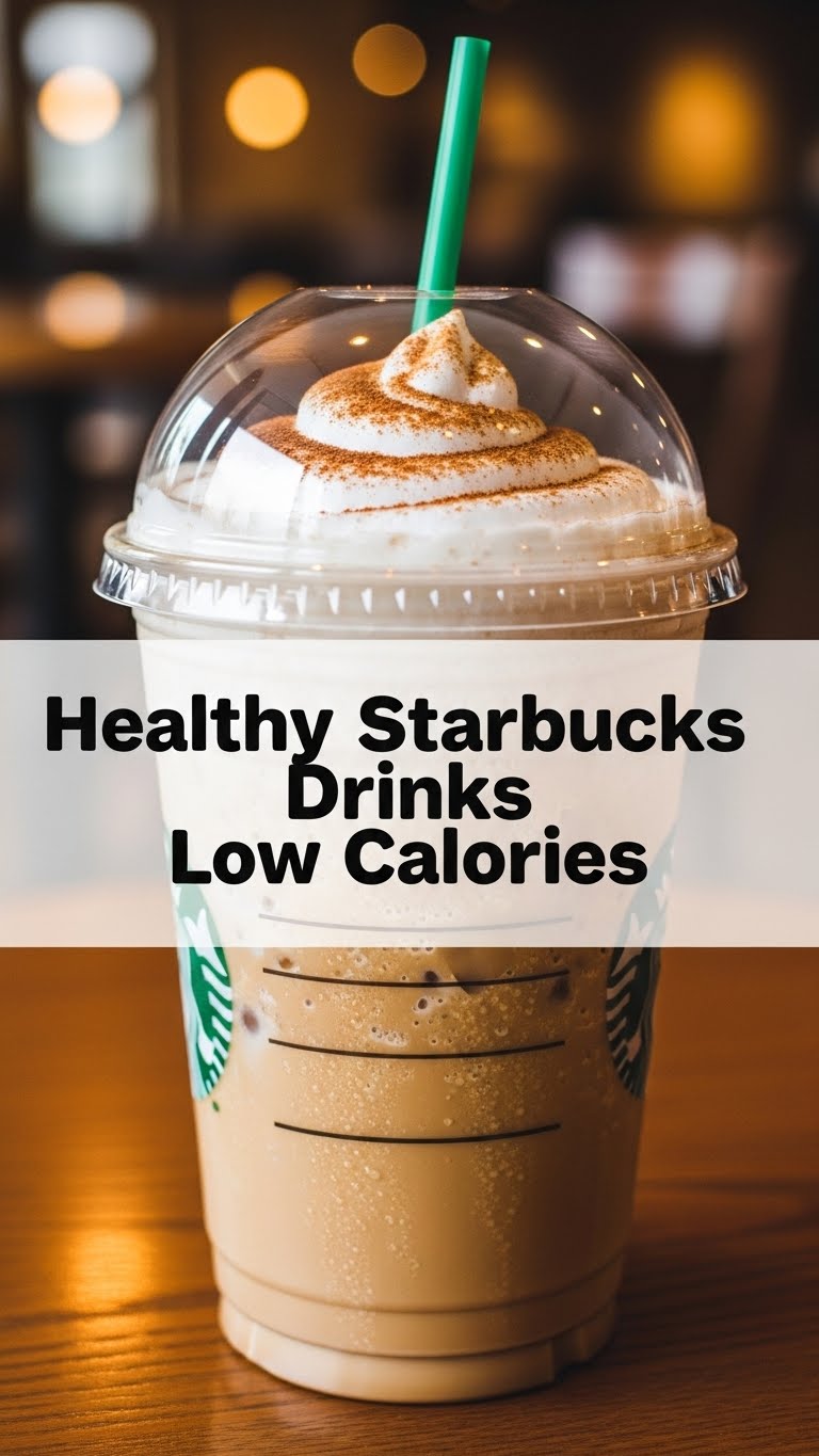 Healthy Starbucks Drinks Low Calories