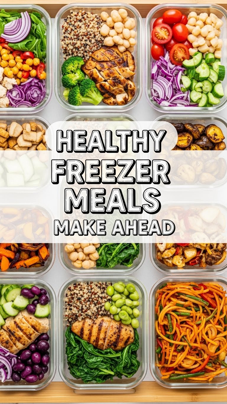 Healthy Freezer Meals Make Ahead