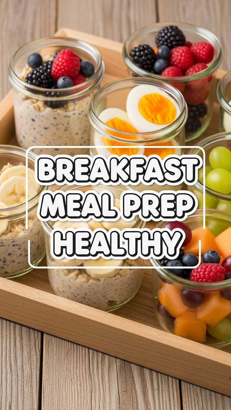 Breakfast Meal Prep Healthy