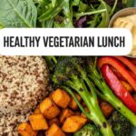 Healthy Vegetarian Lunch