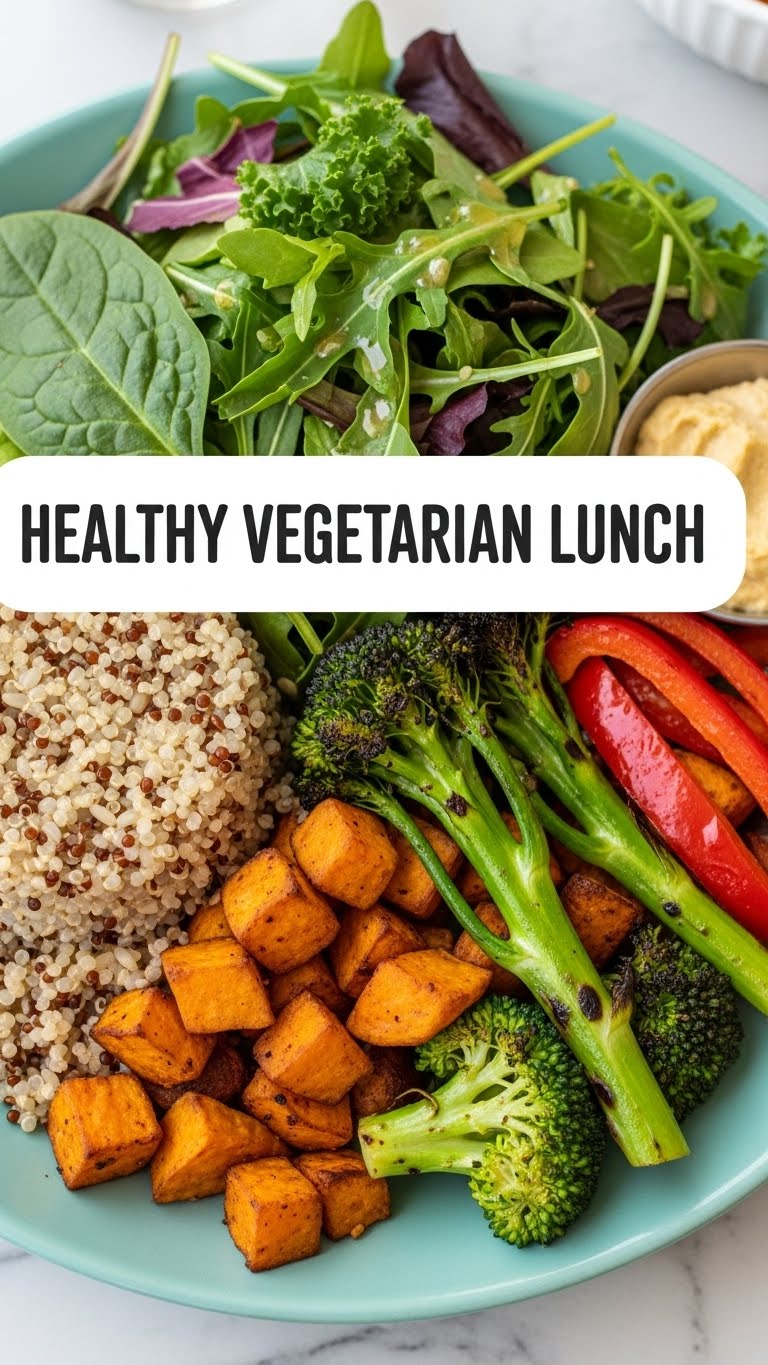 Healthy Vegetarian Lunch