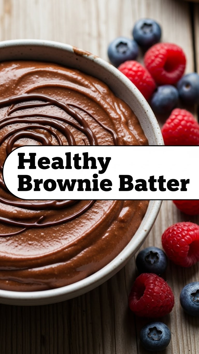 Healthy Brownie Batter