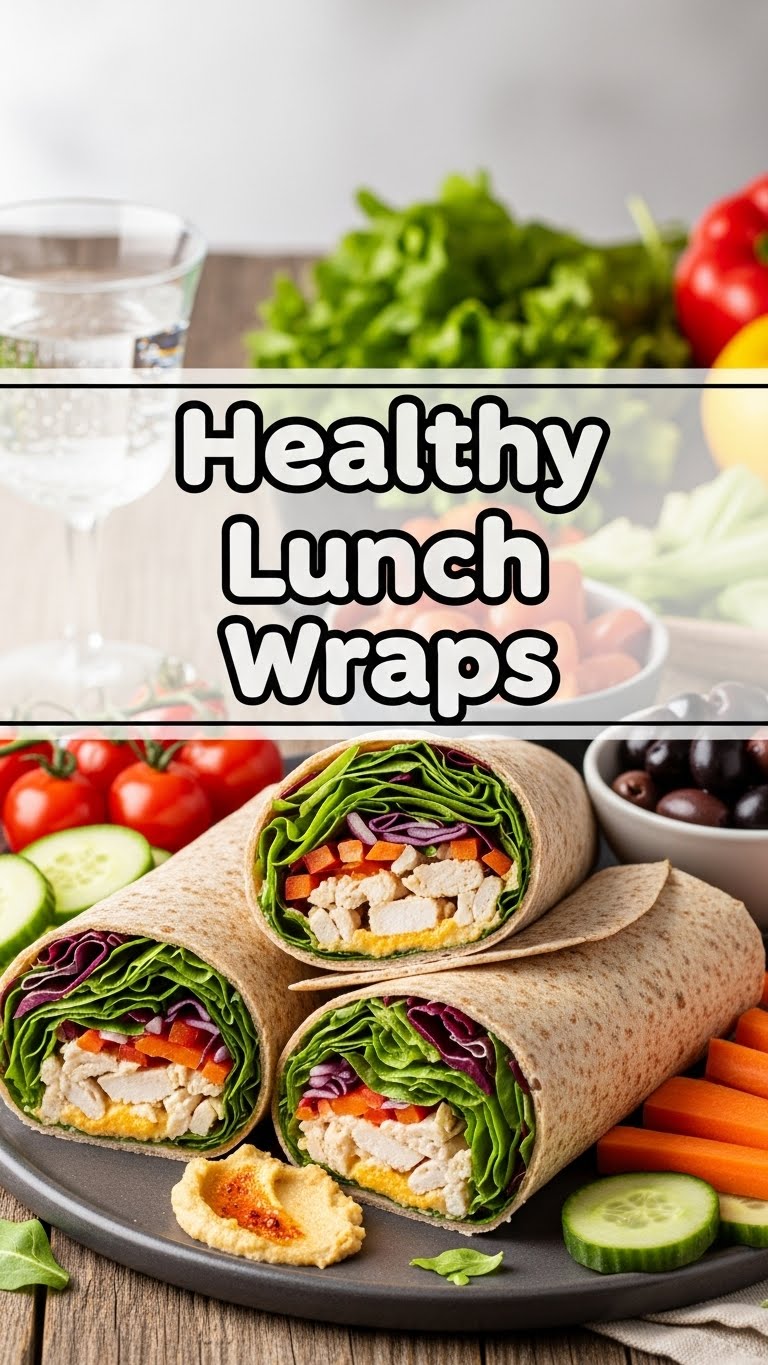 Healthy Lunch Wraps