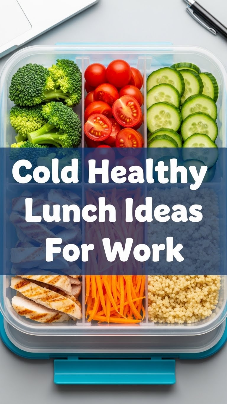 Cold Healthy Lunch Ideas For Work