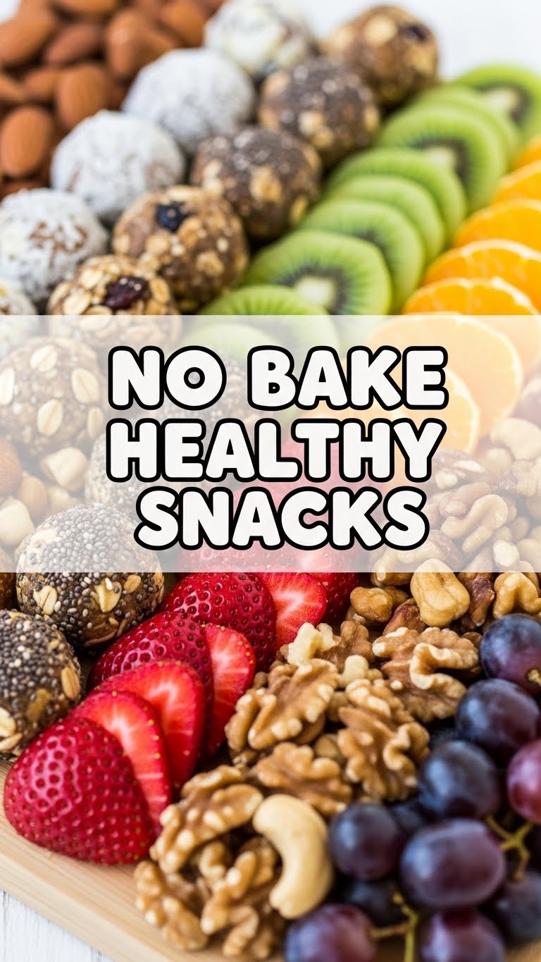 No Bake Healthy Snacks