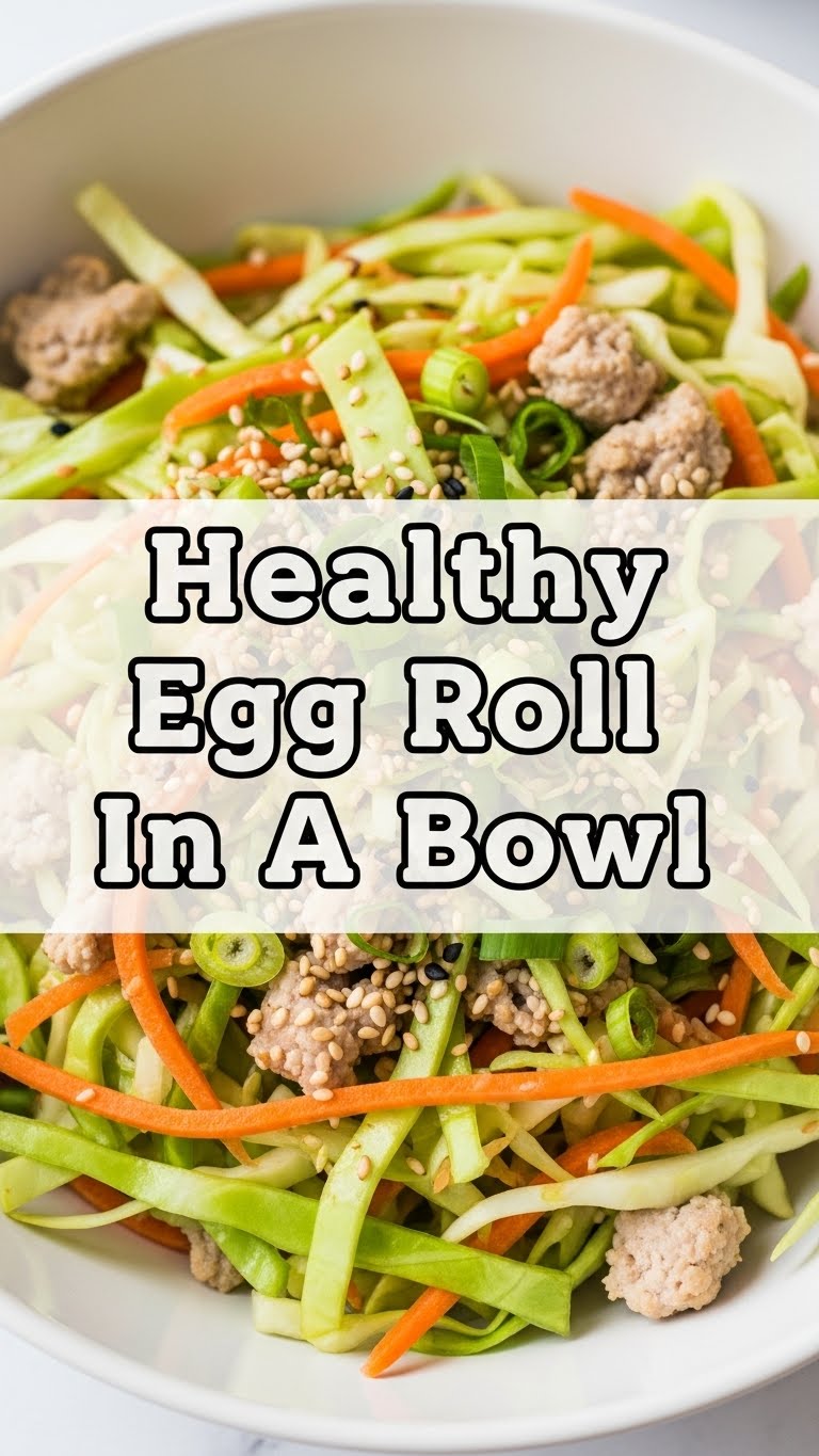 Healthy Egg Roll In A Bowl