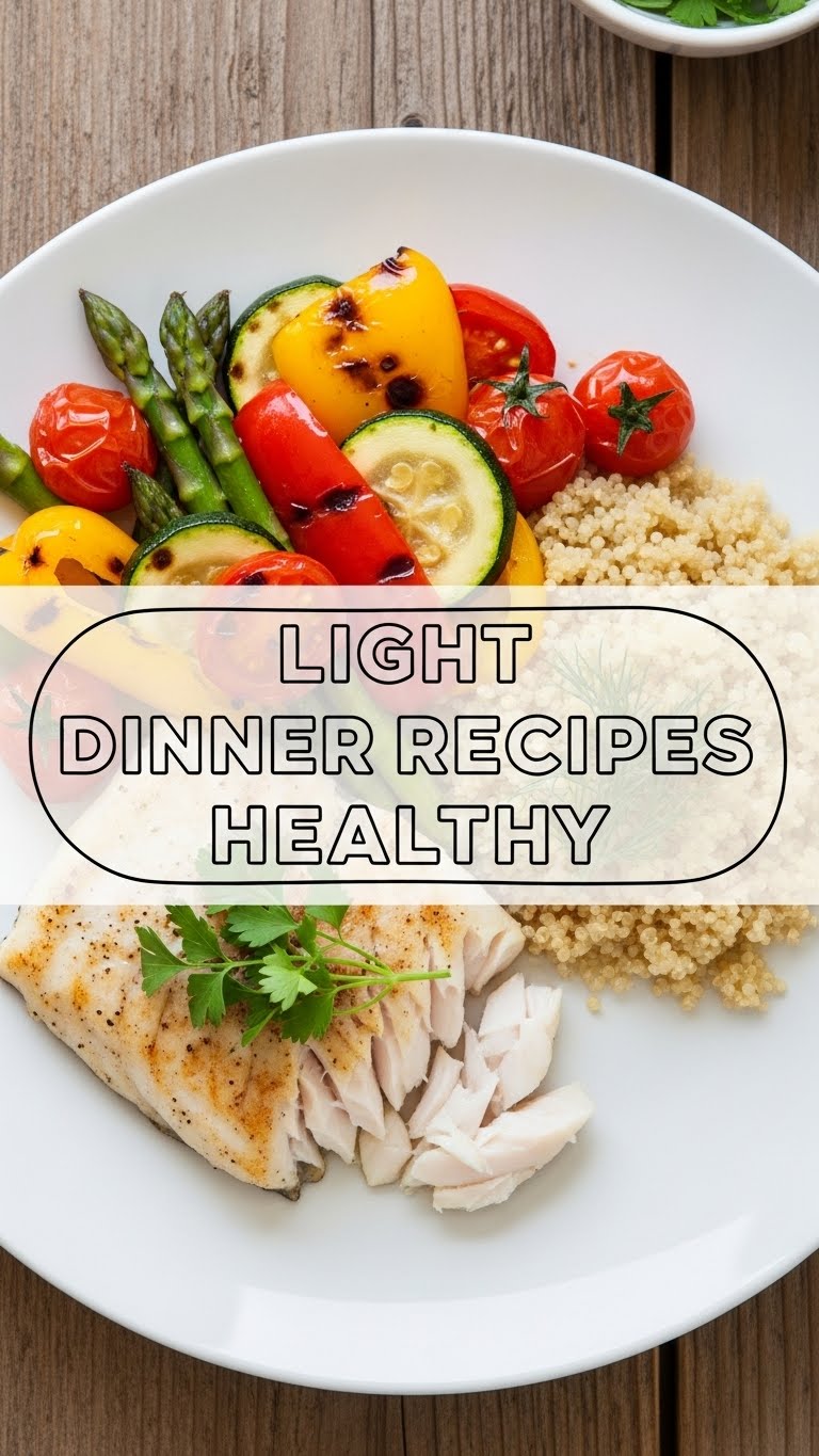 Light Dinner Recipes Healthy