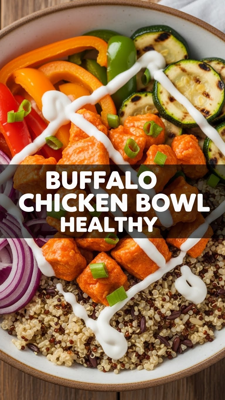 Buffalo Chicken Bowl Healthy