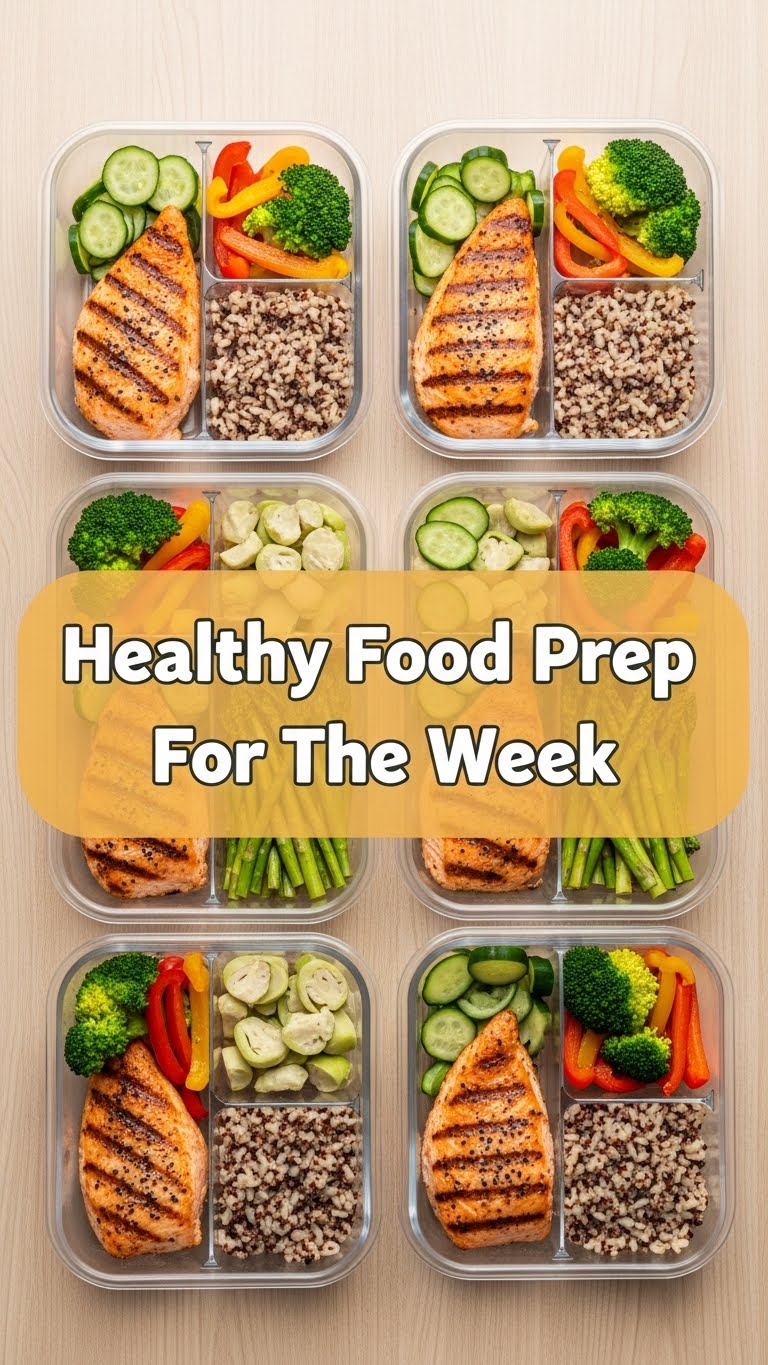 Healthy Food Prep For The Week