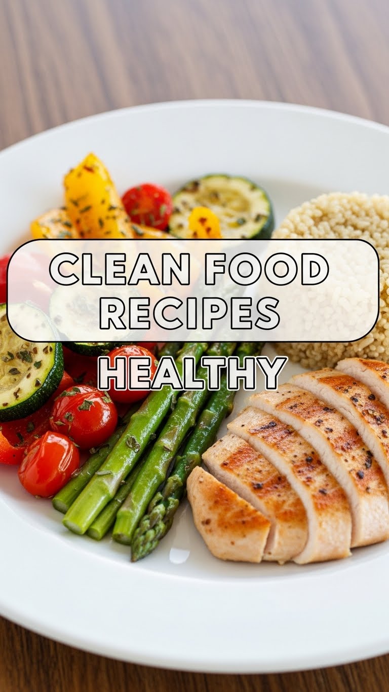 Clean Food Recipes Healthy