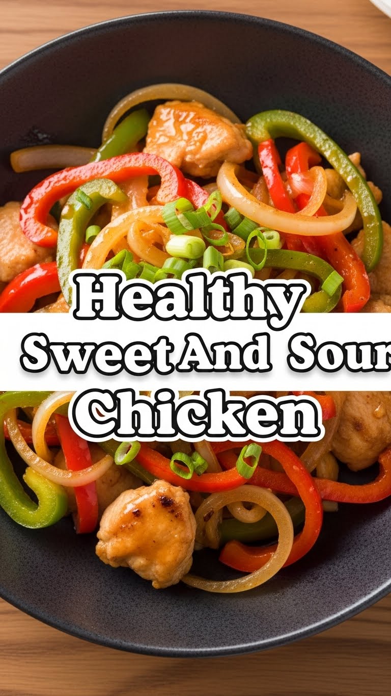 Healthy Sweet And Sour Chicken