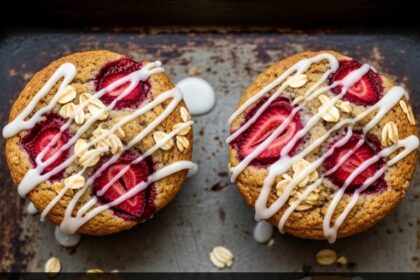 Strawberry Muffins Healthy