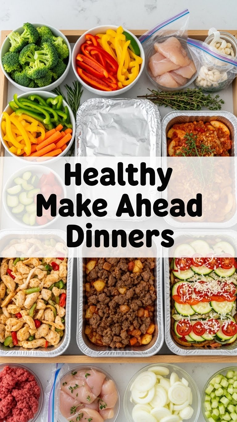 Healthy Make Ahead Dinners