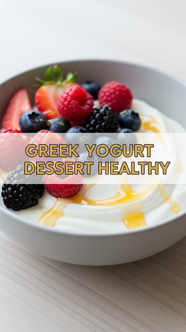 Greek Yogurt Dessert Healthy