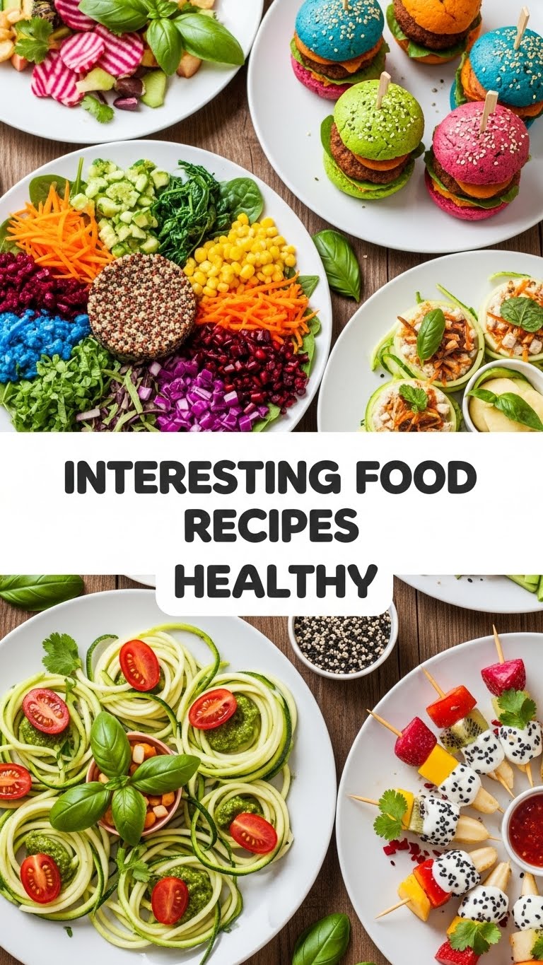 Interesting Food Recipes Healthy