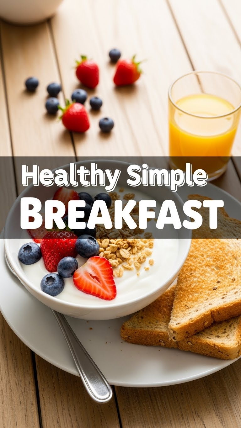 Healthy Simple Breakfast