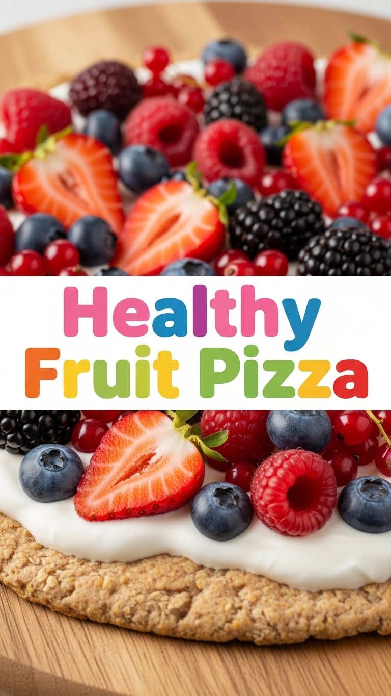 Healthy Fruit Pizza