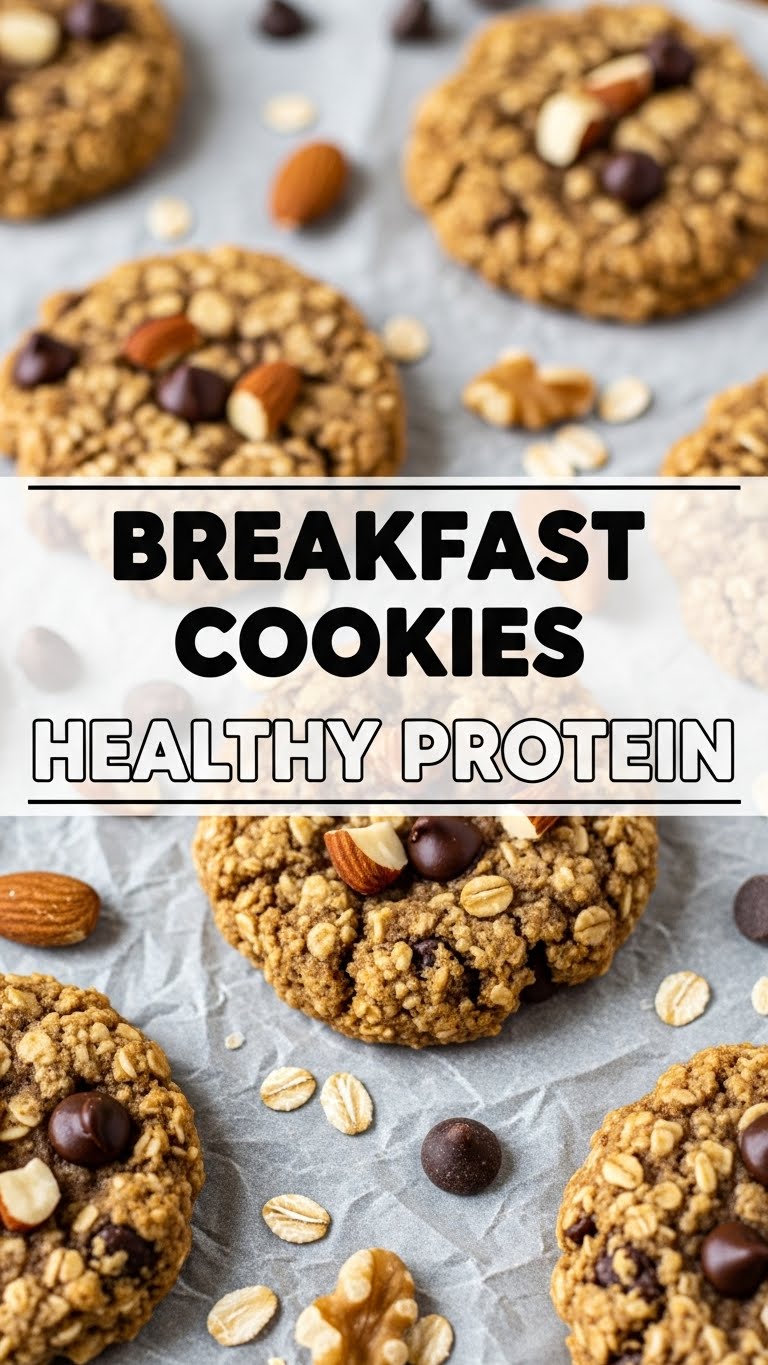 Breakfast Cookies Healthy Protein