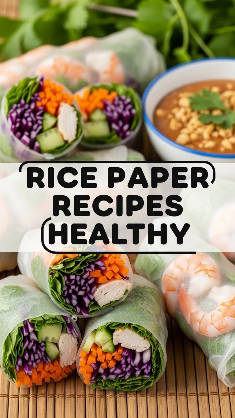 Rice Paper Recipes Healthy