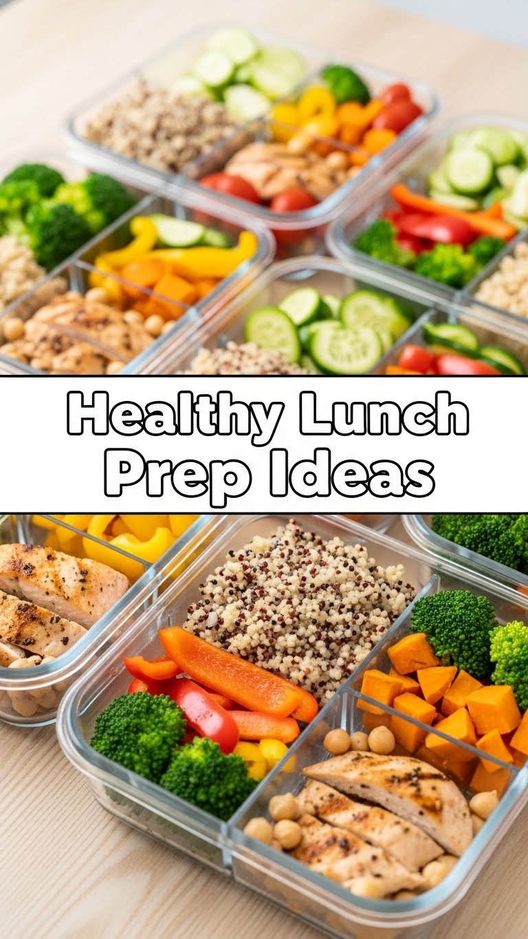 Healthy Lunch Prep Ideas