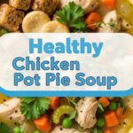 Healthy Chicken Pot Pie Soup
