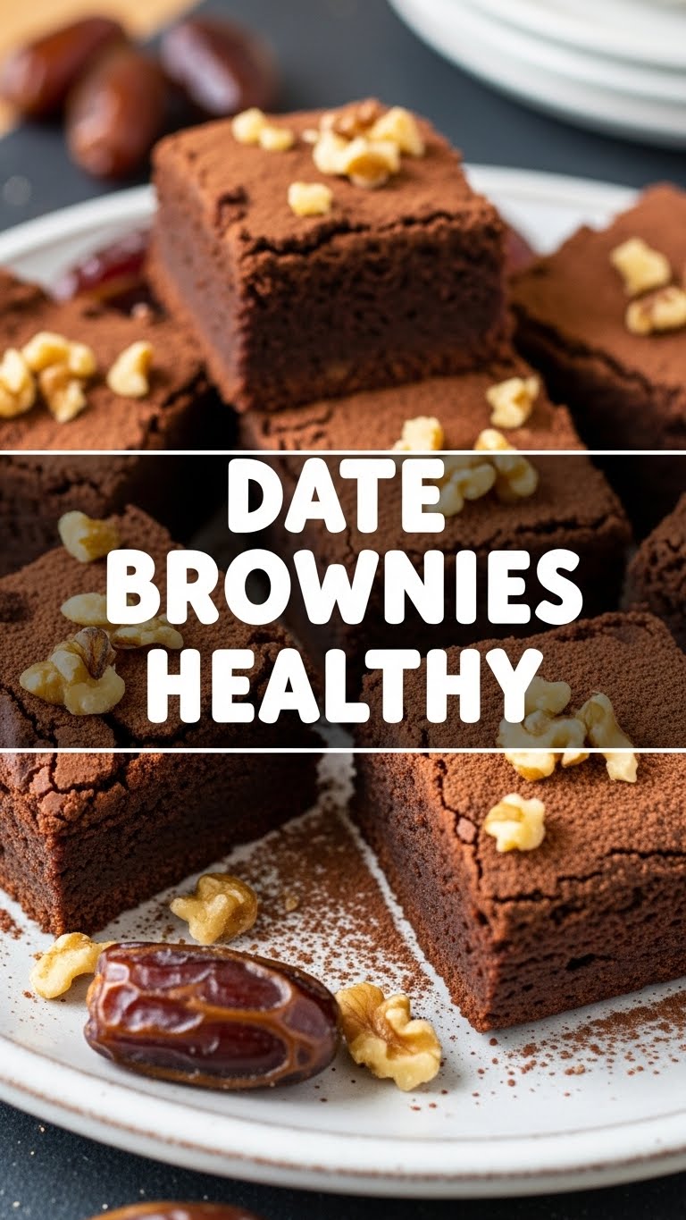 Date Brownies Healthy