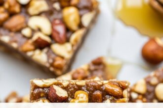 Nut Bars Homemade Healthy