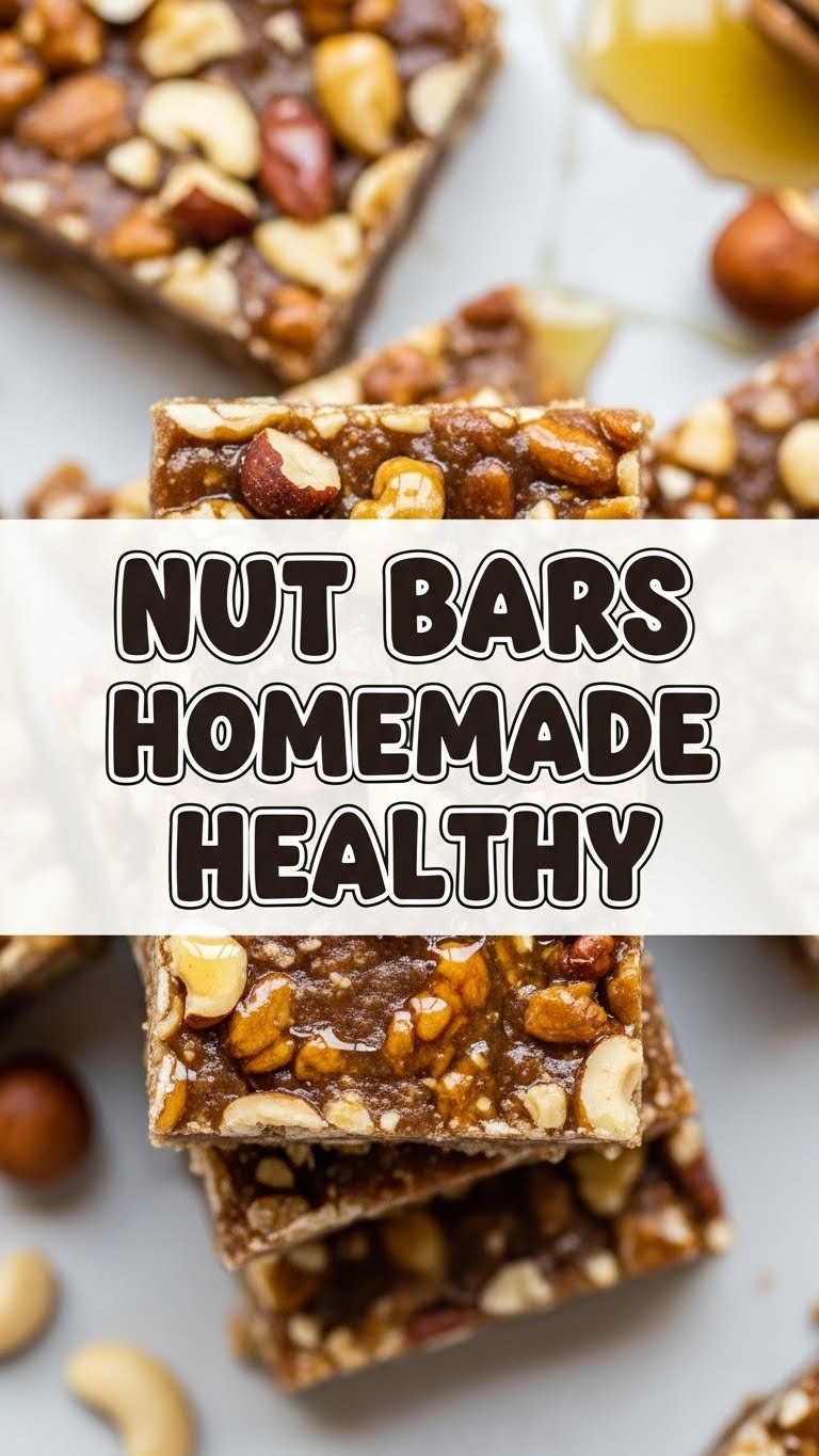 Nut Bars Homemade Healthy