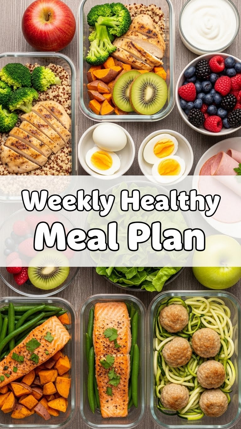 Weekly Healthy Meal Plan
