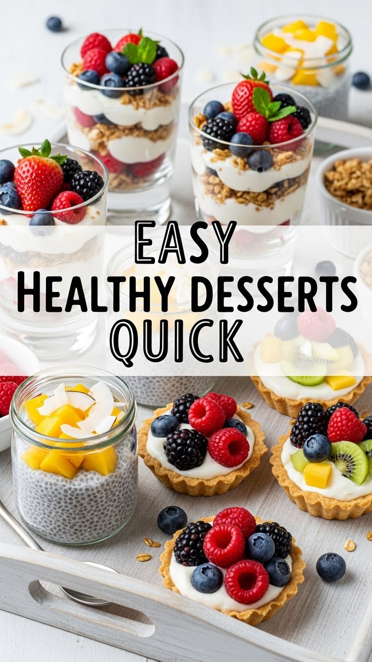 Easy Healthy Desserts Quick
