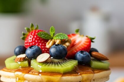 Healthy Breakfast Pancakes