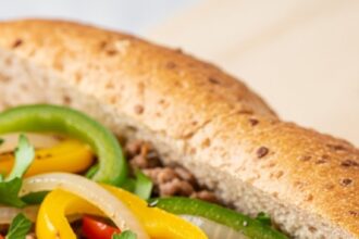 Healthy Philly Cheese Steak