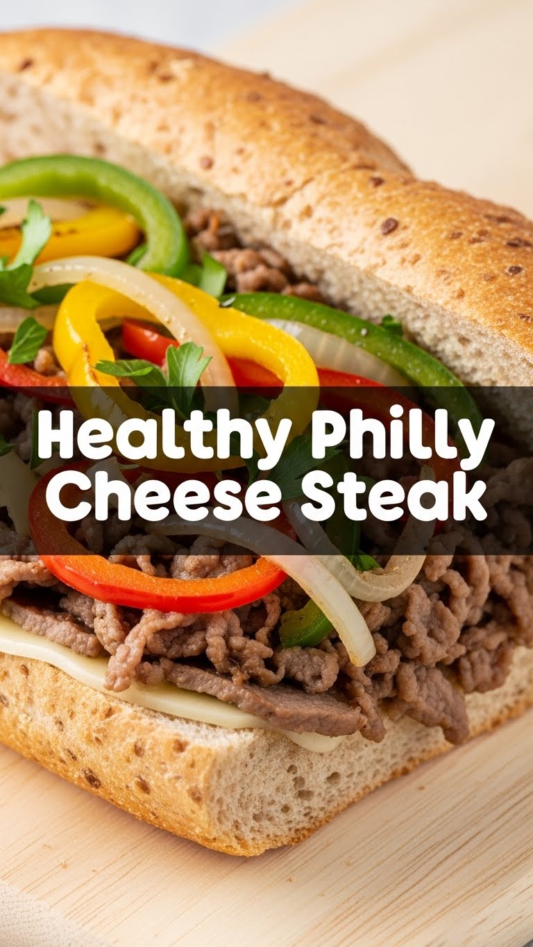 Healthy Philly Cheese Steak