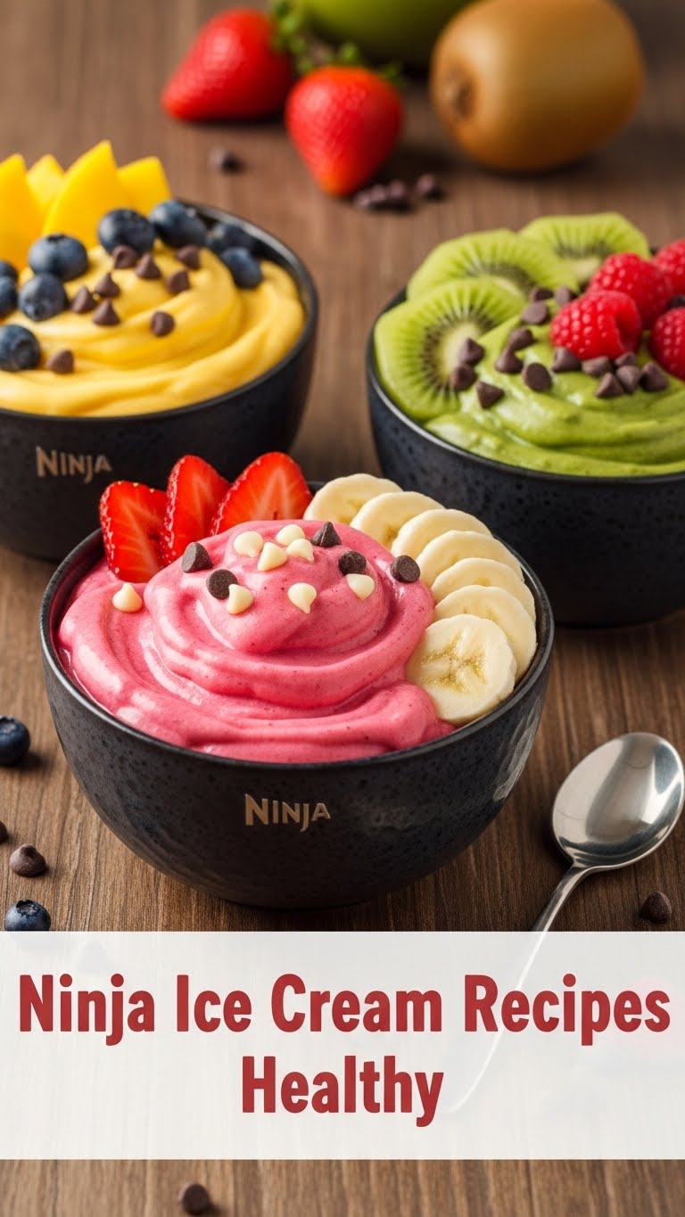 Ninja Ice Cream Recipes Healthy