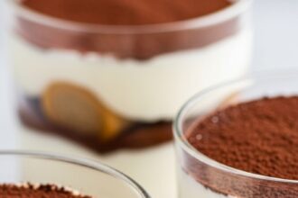 Healthy Tiramisu