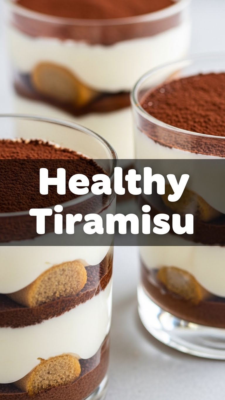 Healthy Tiramisu