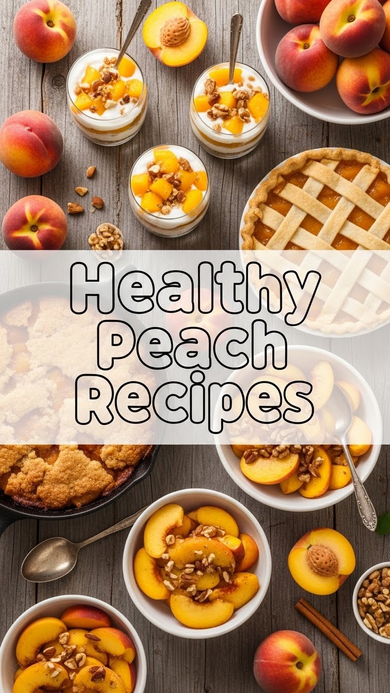 Healthy Peach Recipes