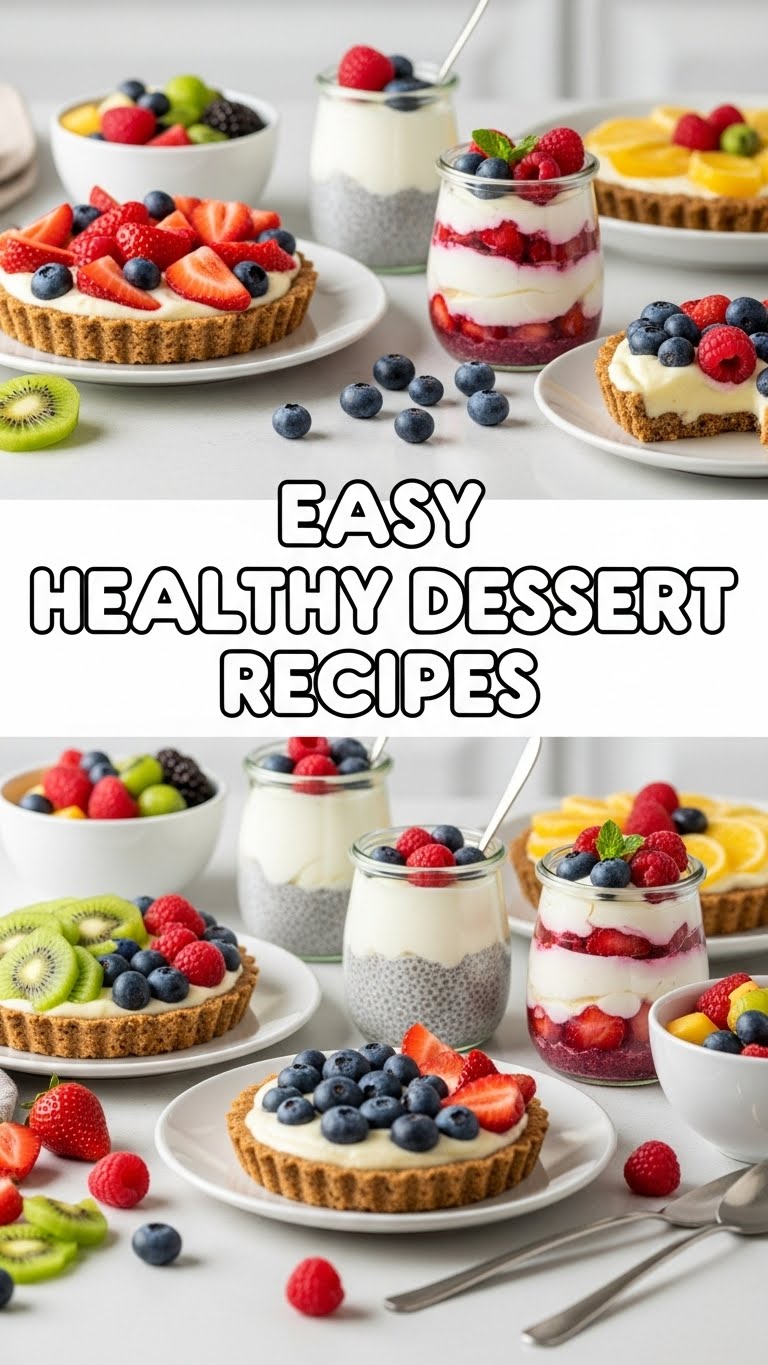 Easy Healthy Dessert Recipes