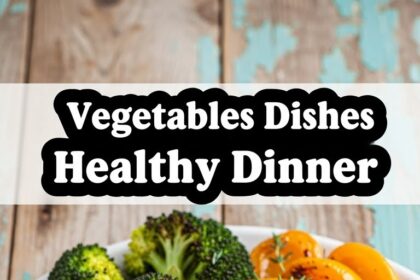 Vegtables Dishes Healthy Dinner