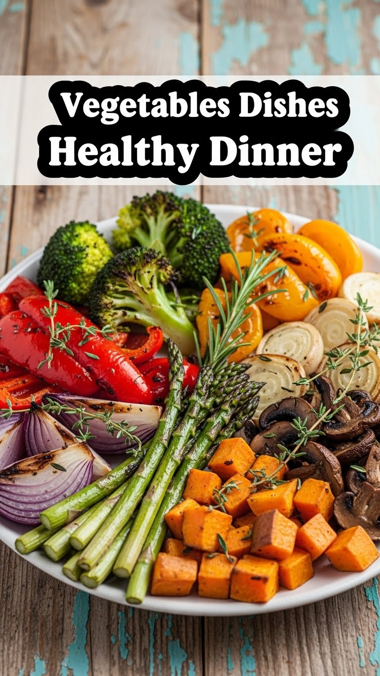 Vegtables Dishes Healthy Dinner