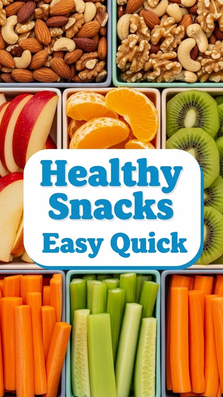 Healthy Snacks Easy Quick
