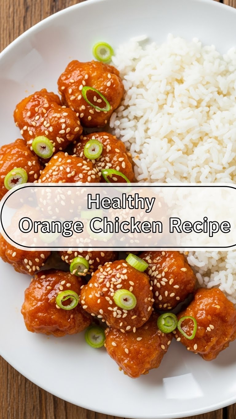 Healthy Orange Chicken Recipe