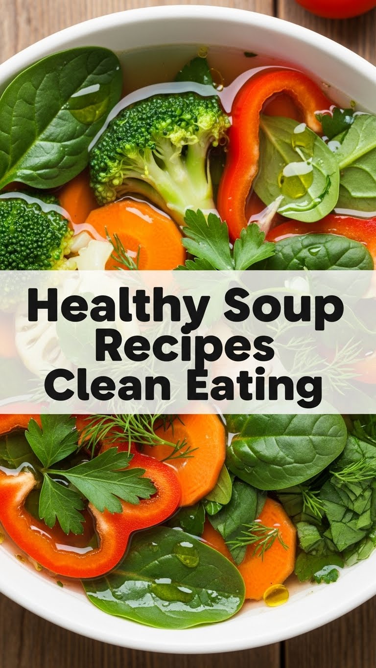Healthy Soup Recipes Clean Eating
