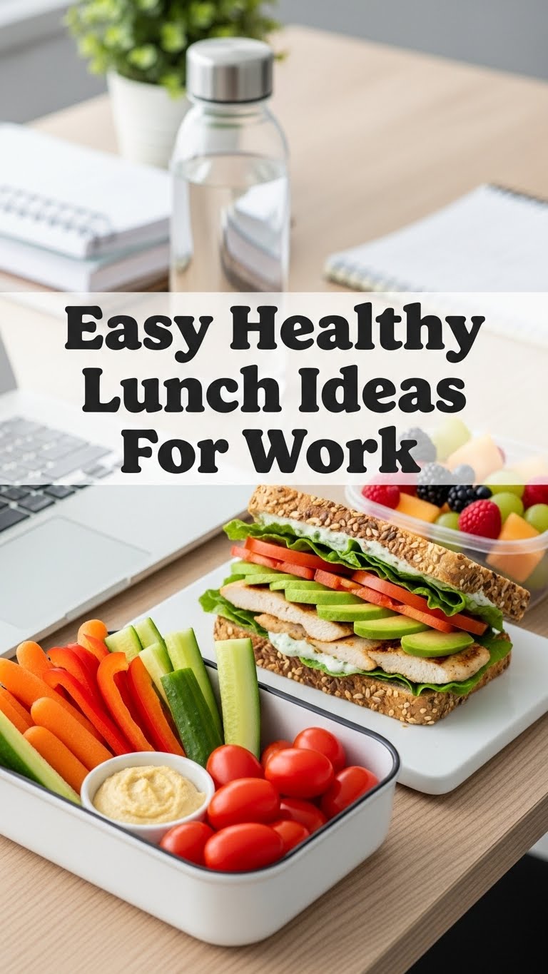 Easy Healthy Lunch Ideas For Work
